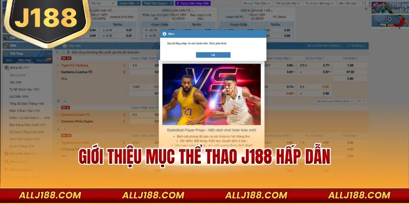 Giới thiệu mục thể thao J188 hấp dẫn