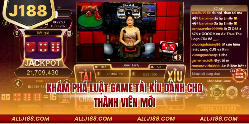 Khám phá luật game Tài Xỉu dành cho thành viên mới