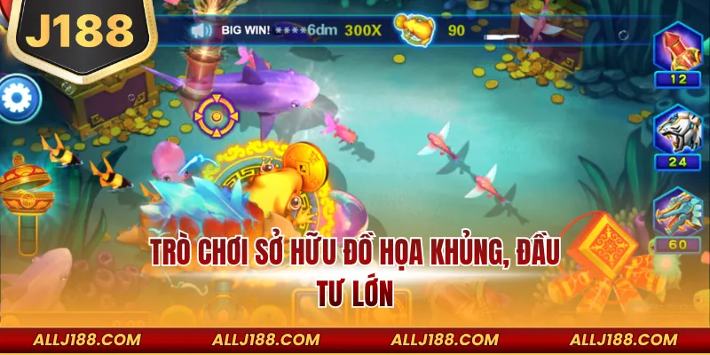 Trò chơi sở hữu đồ họa khủng, đầu tư lớn