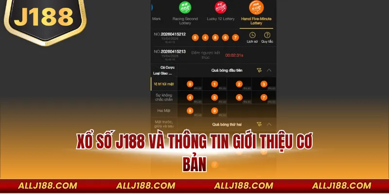 Xổ số J188 và thông tin giới thiệu cơ bản